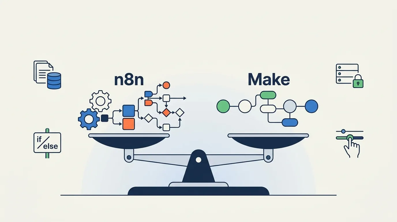 Le choix entre Make et N8N