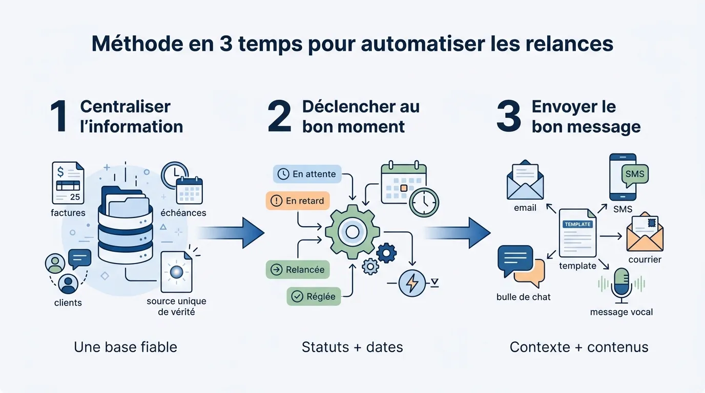 La méthode pour automatiser les relances clients